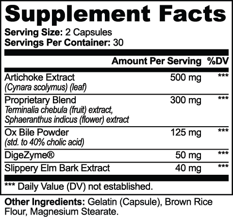 Ox Bile Complex capsules by Solid Health, image 6