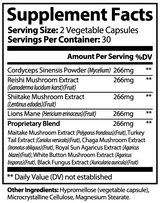 Mushroom Complex 10 X capsules by Solid Health, image 6 - image 6