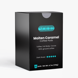 Front of the Solid Health Molten Caramel Coffee Pods box of 12 single-serve pods - image 3