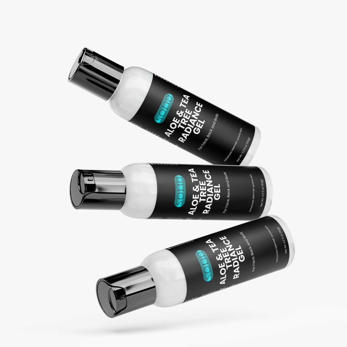 Aloe & Tea Tree Radiance Gel by Solid Health, image 4