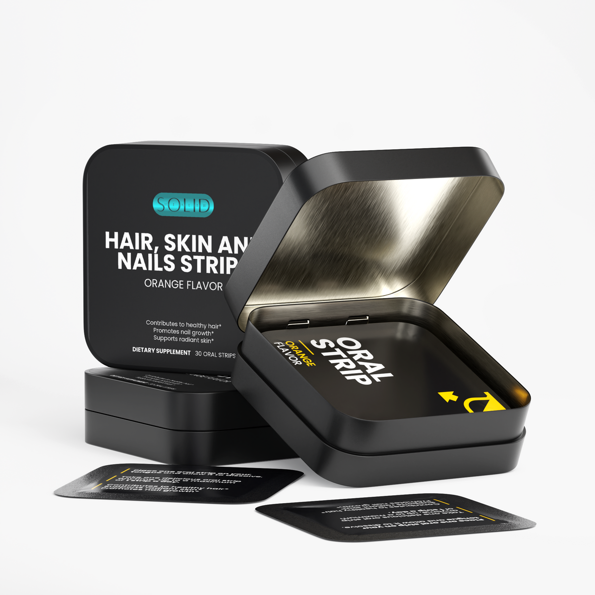 Hair, Skin and Nails Strips by Solid Health, image 3