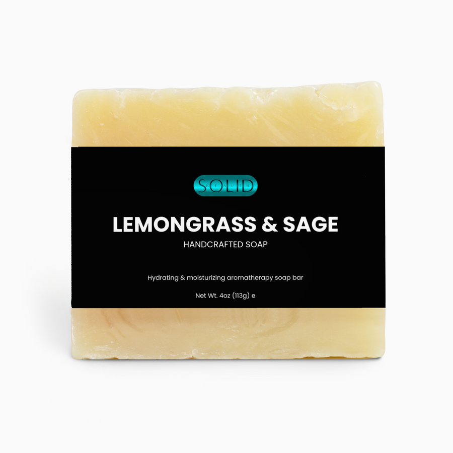 Lemongrass & Sage Soap by Solid Health