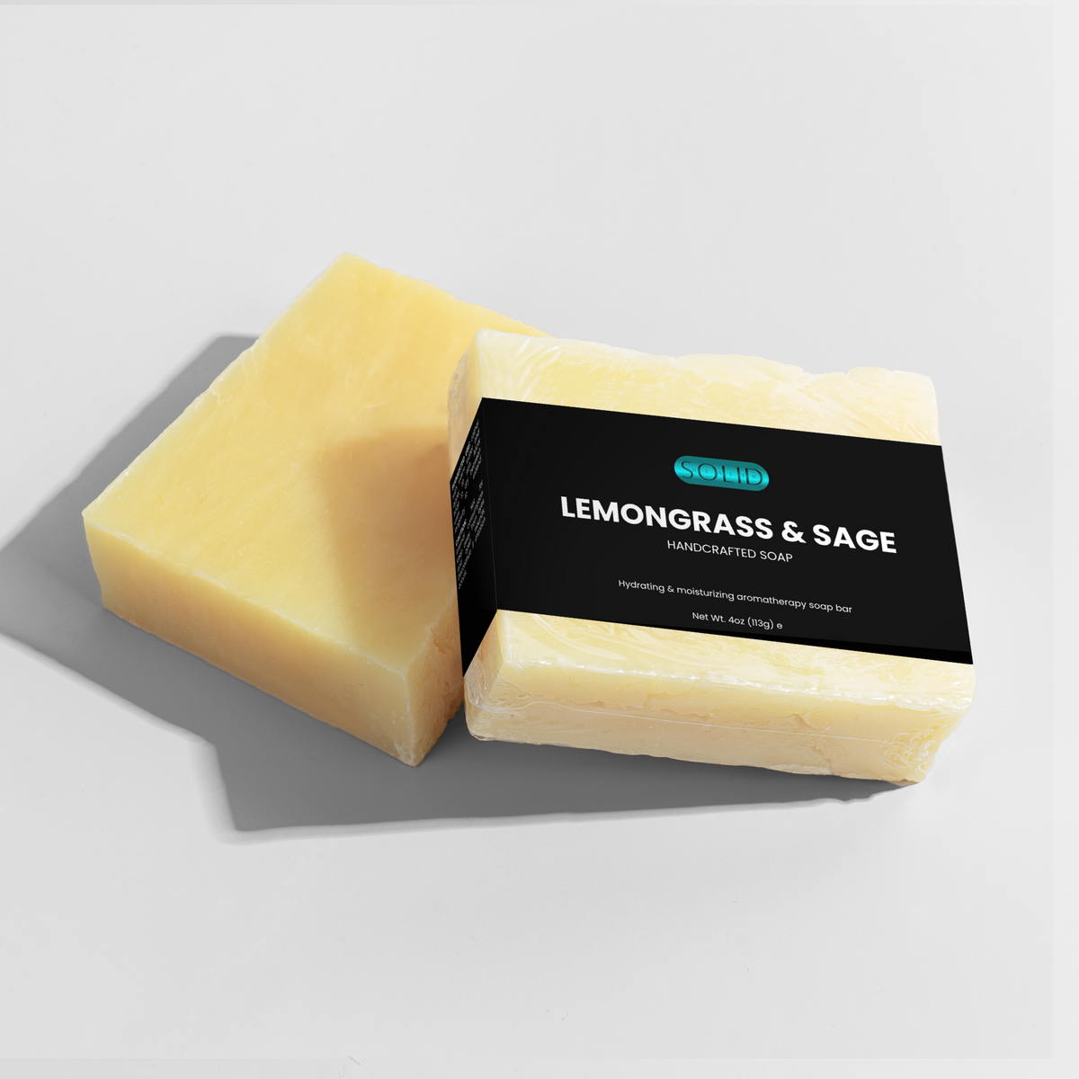Lemongrass & Sage Soap by Solid Health, image 4
