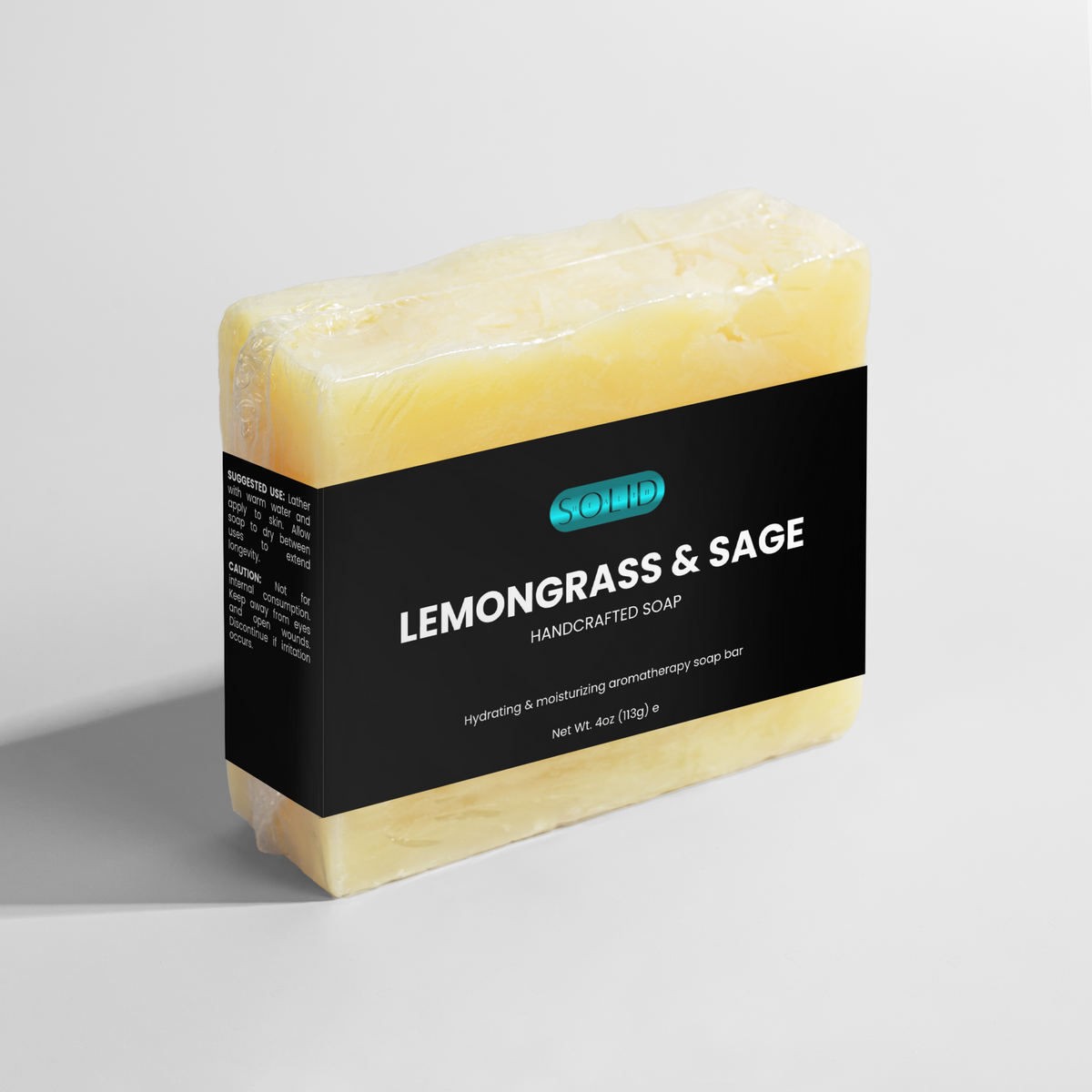 Lemongrass & Sage Soap by Solid Health, image 2