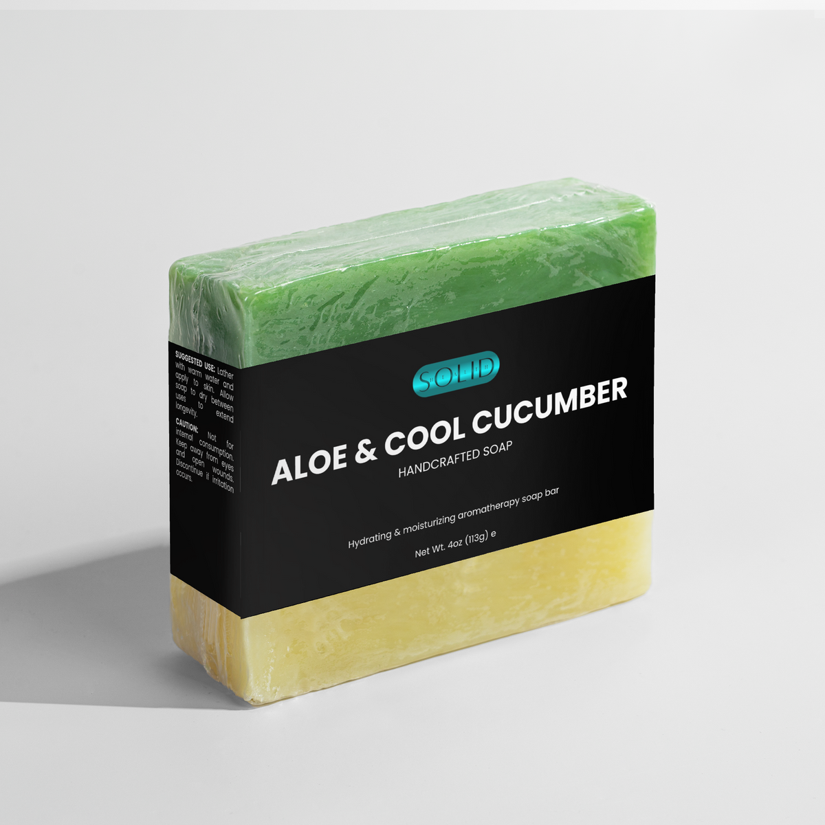 Aloe & Cool Cucumber Soap by Solid Health, image 2