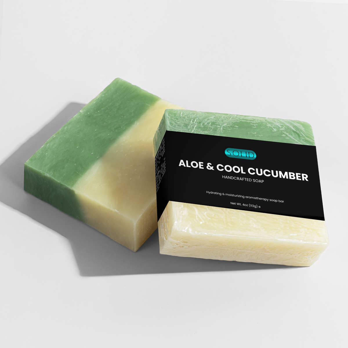 Aloe & Cool Cucumber Soap by Solid Health, image 4