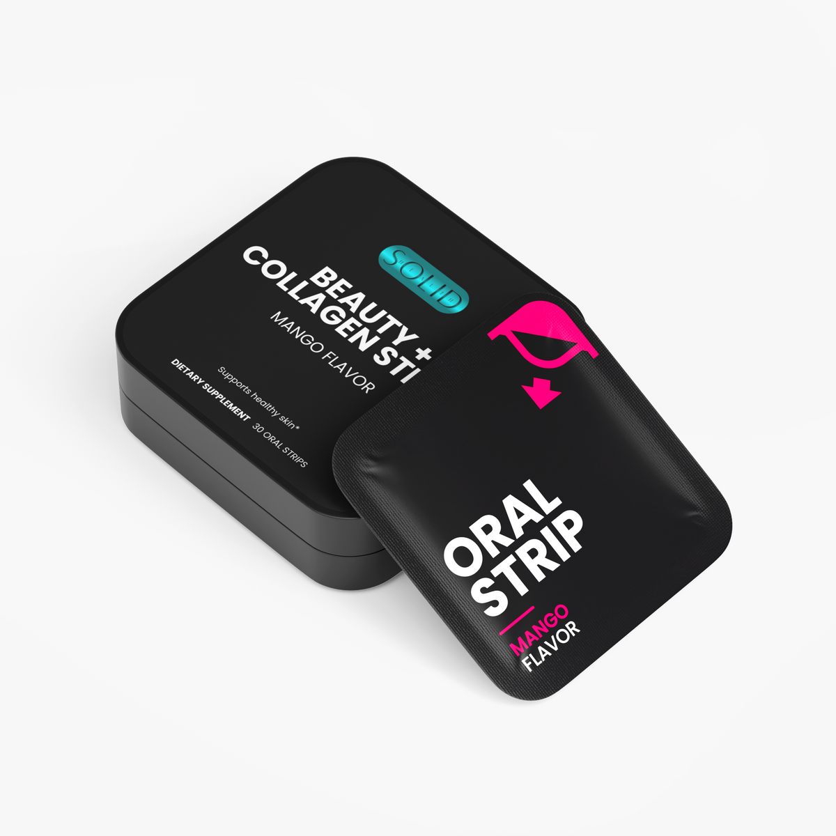 Beauty + Collagen Strips by Solid Health, image 2