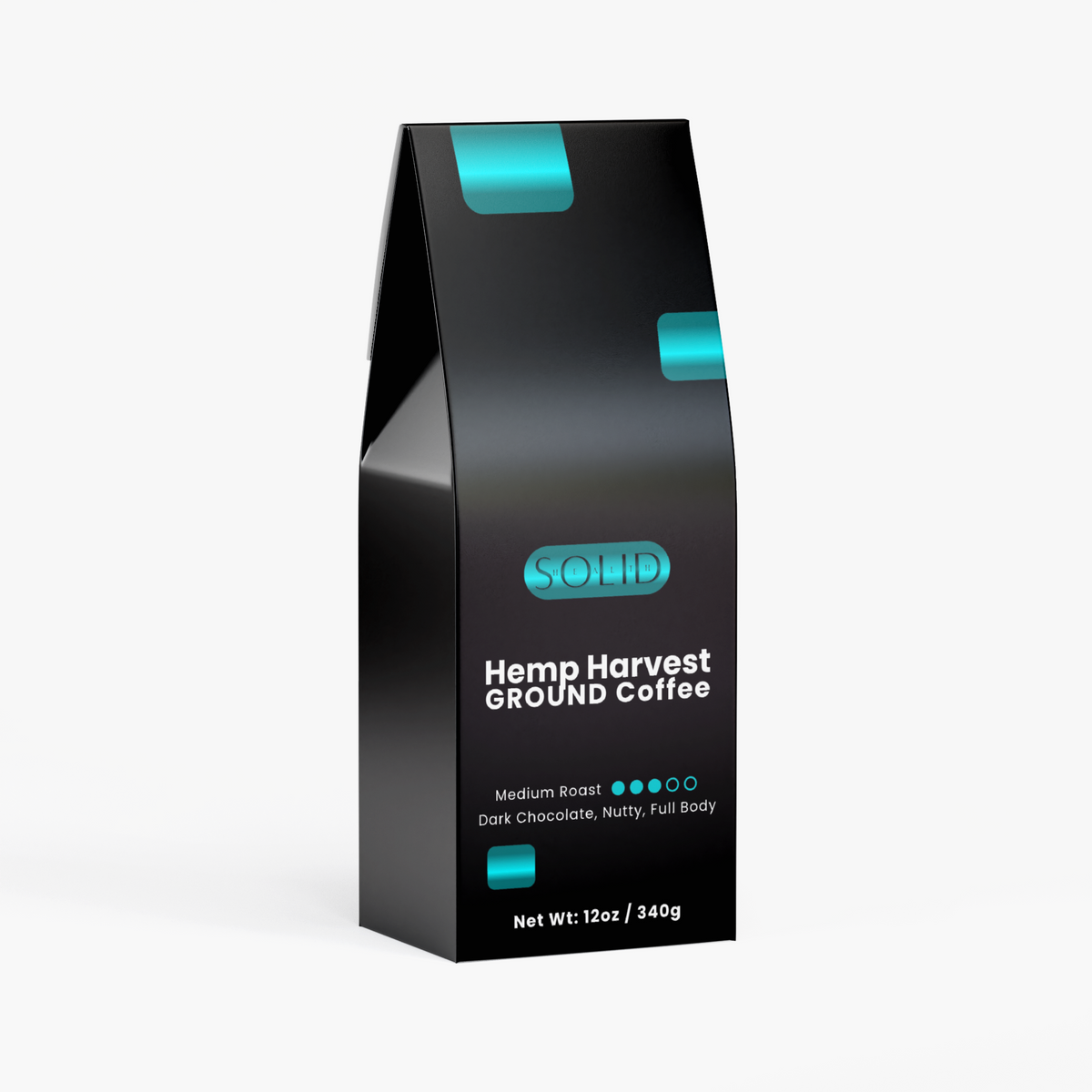 Hemp Harvest Coffee (Medium Roast) by Solid Health, image 2