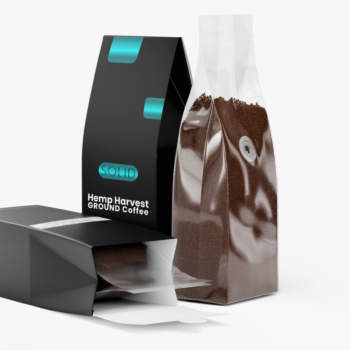 Hemp Harvest Coffee (Medium Roast) by Solid Health, image 3