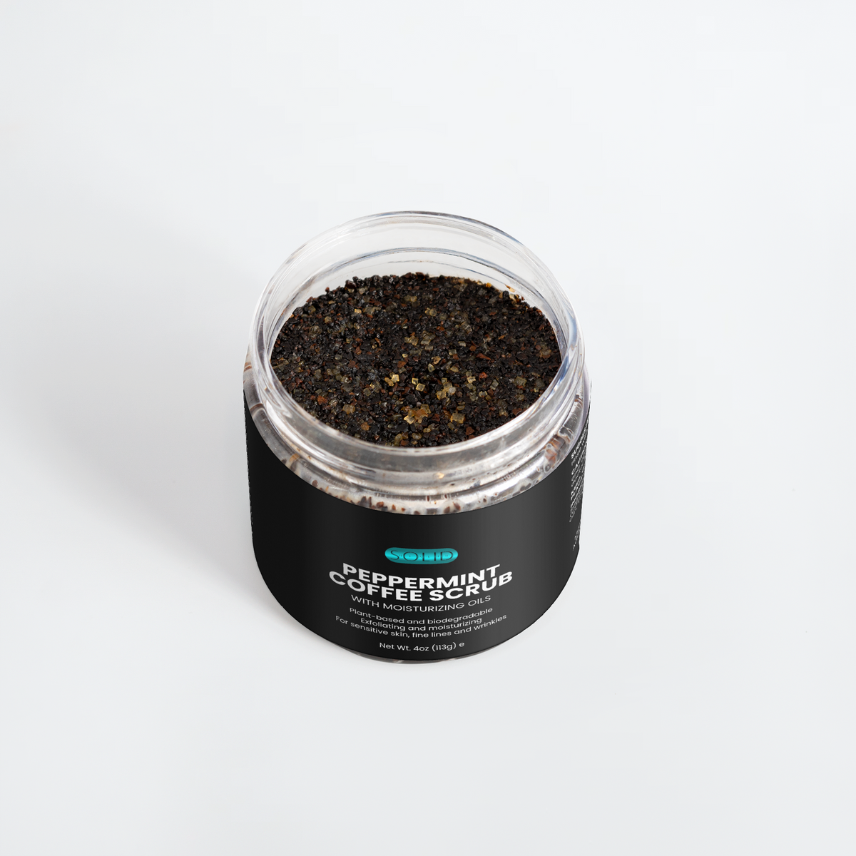Peppermint Coffee Scrub by Solid Health, image 4