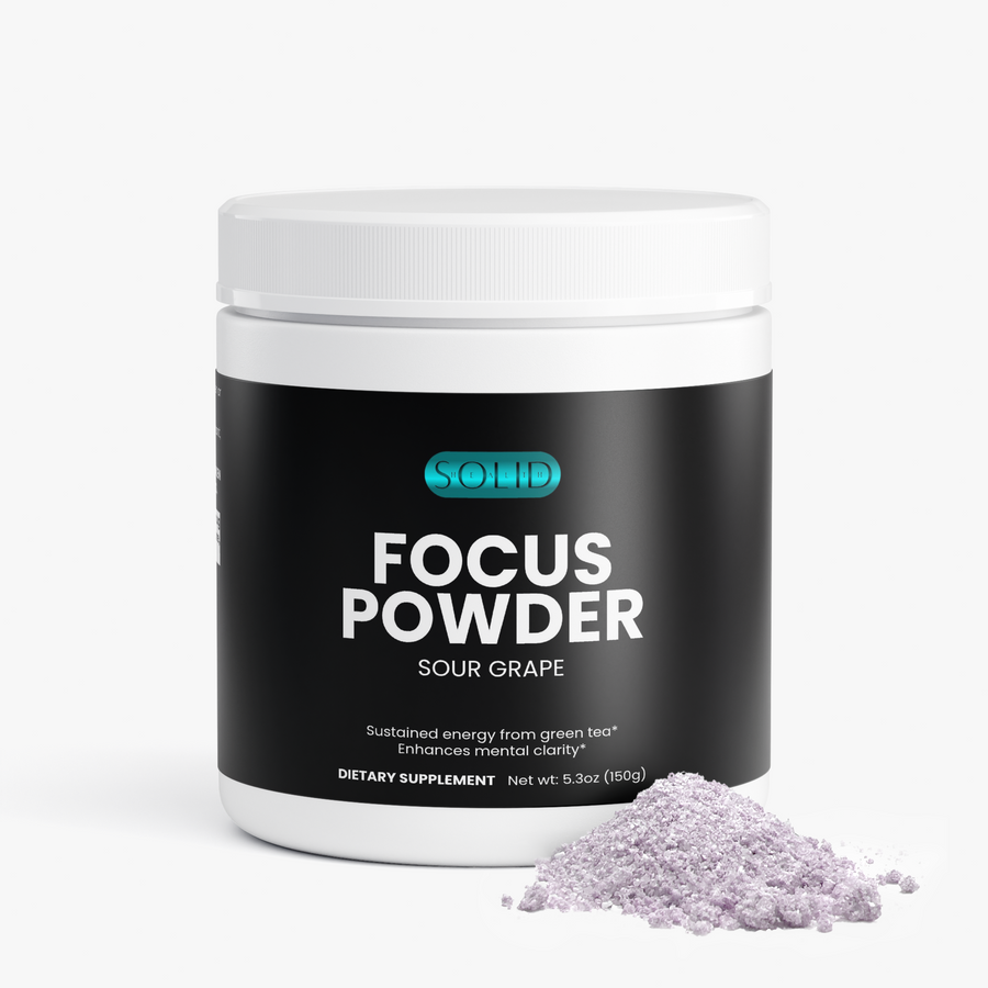 Focus Powder (Sour Grape) by Solid Health