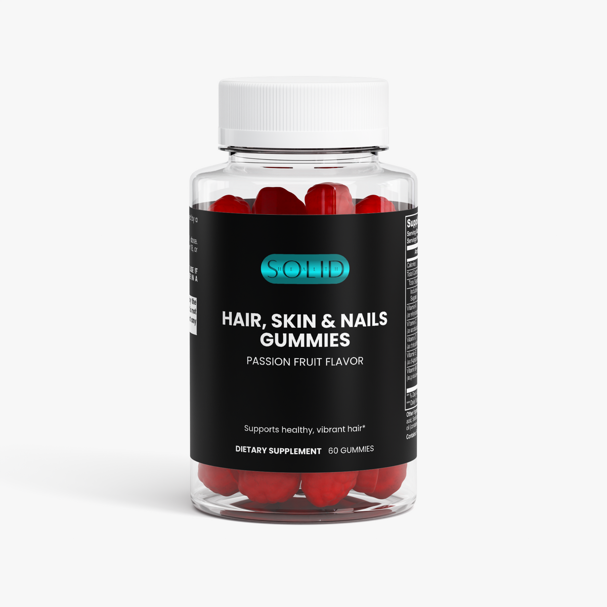 Hair, Skin & Nails Gummies by Solid Health, image 2