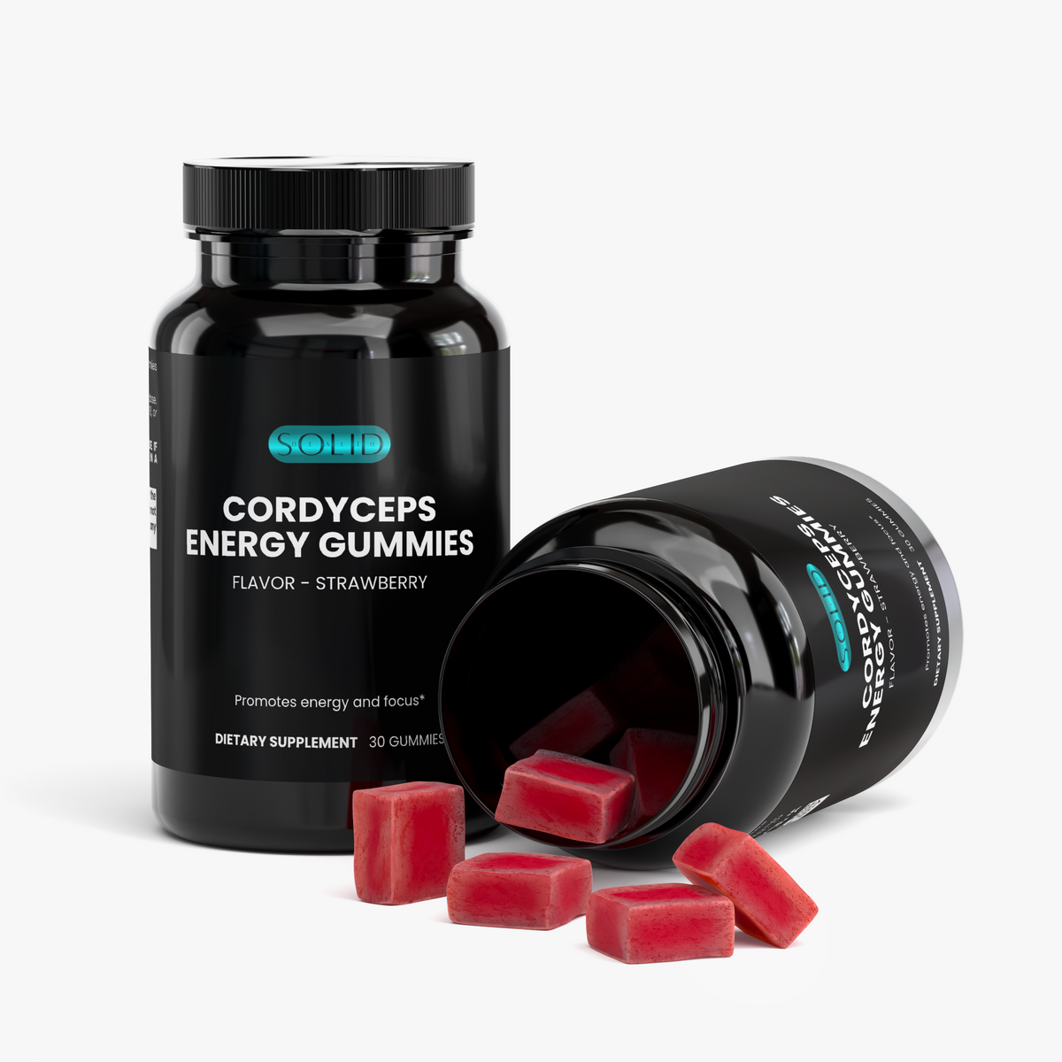 Cordyceps Energy Gummies by Solid Health, image 3