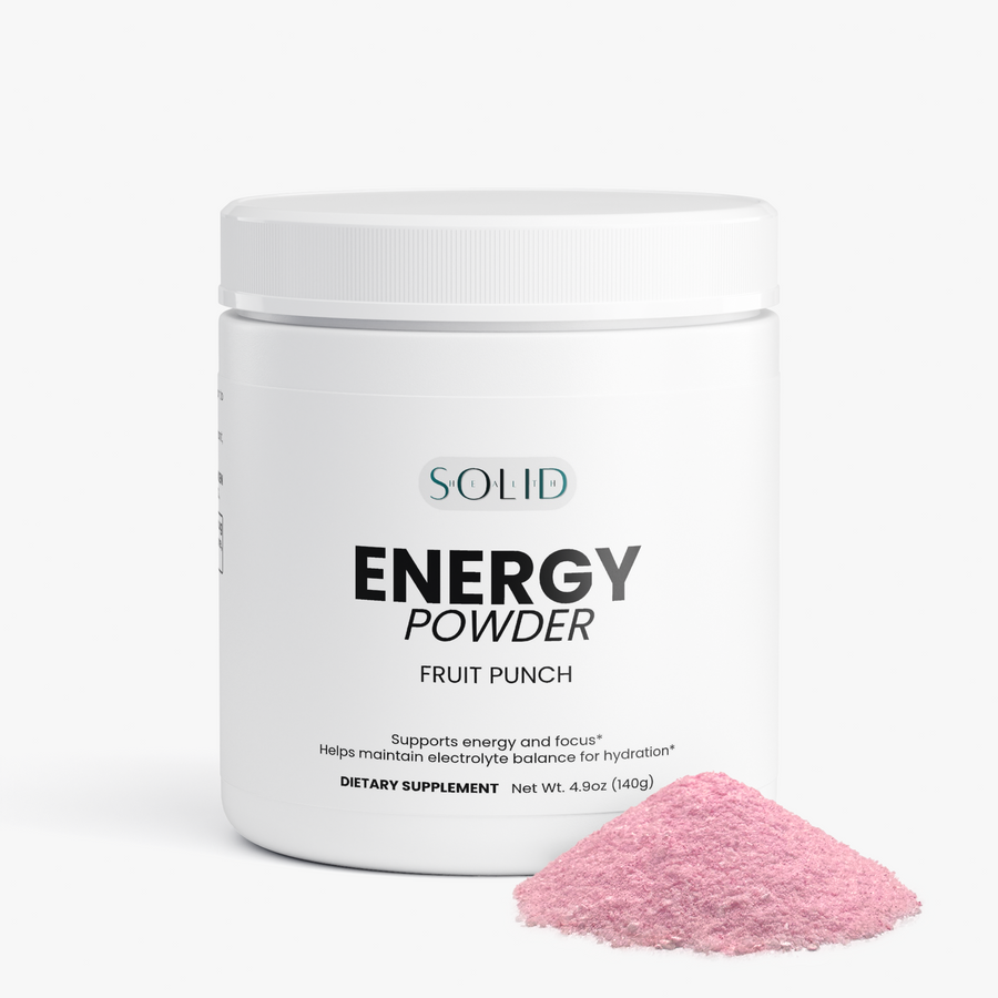 Energy Powder (Fruit Punch) by Solid Health