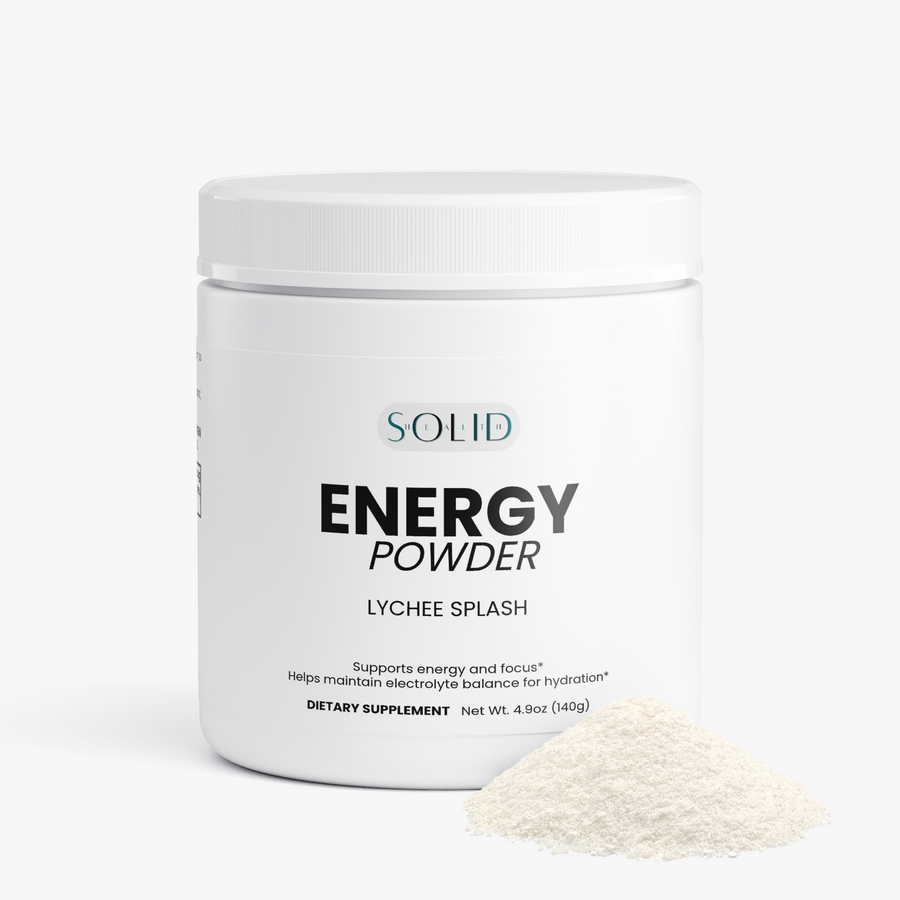Energy Powder (Lychee Splash) by Solid Health
