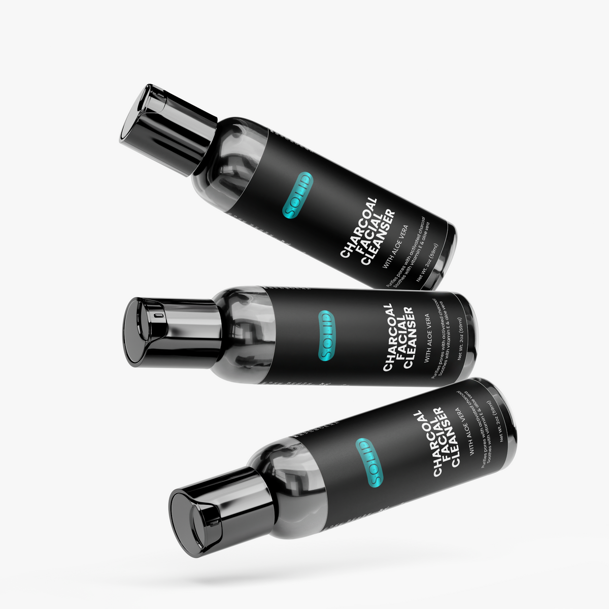 Charcoal Facial Cleanser by Solid Health, image 4