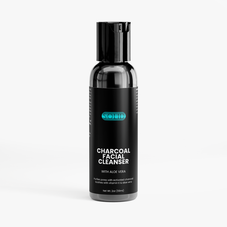 Charcoal Facial Cleanser by Solid Health