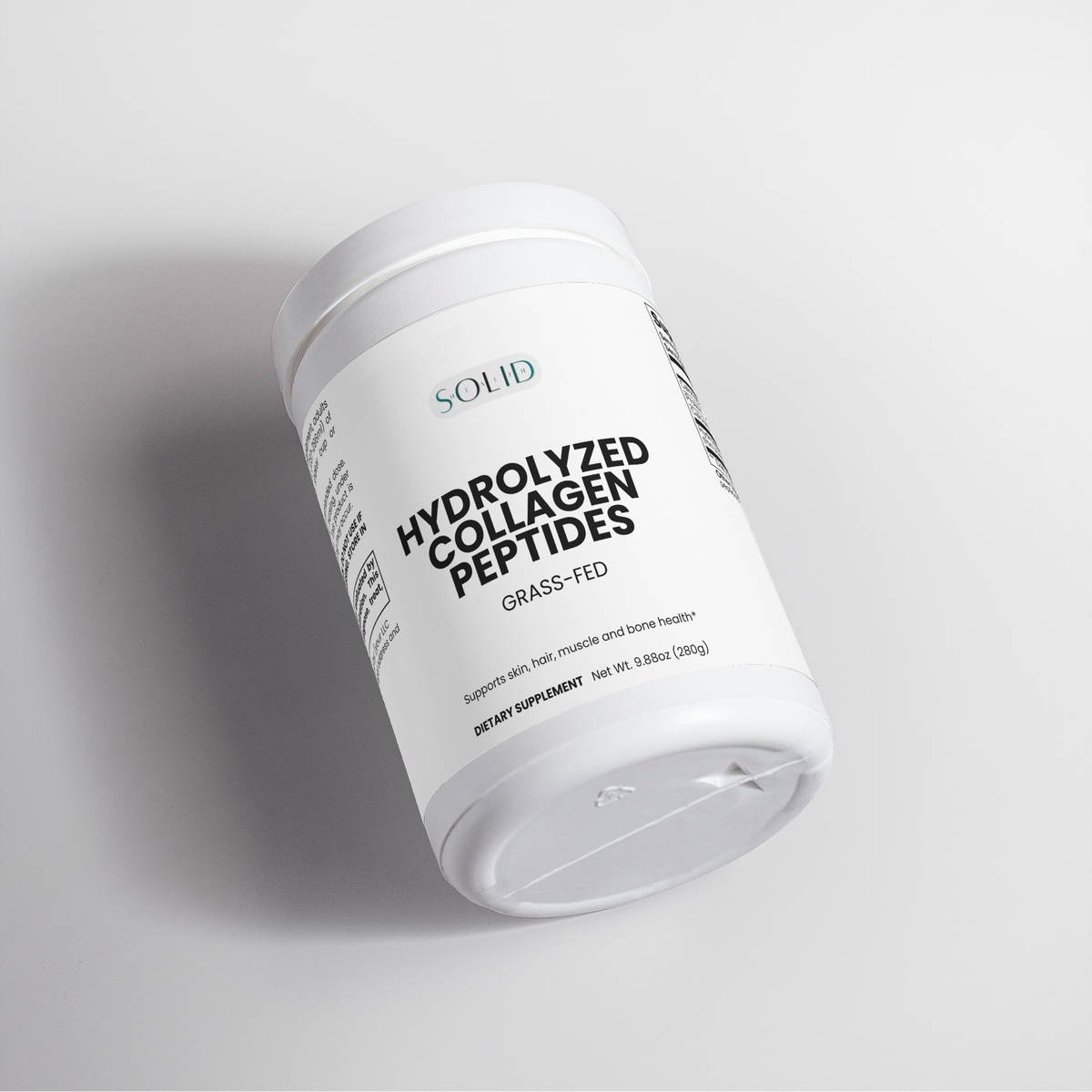 Grass-Fed Hydrolyzed Collagen Peptides powder by Solid Health, image 3