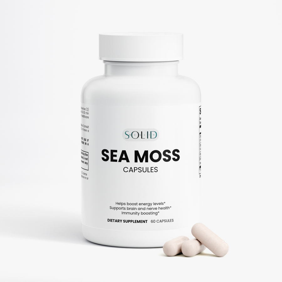 Sea Moss capsules by Solid Health