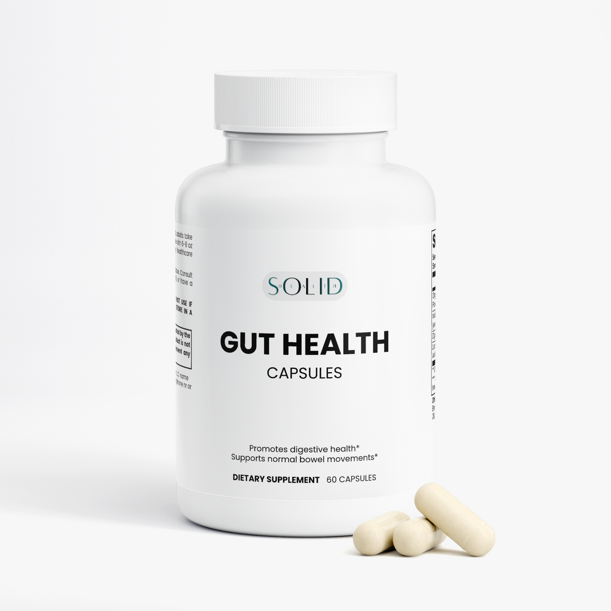Apple Cider Vinegar & Inulin Capsules by Solid Health