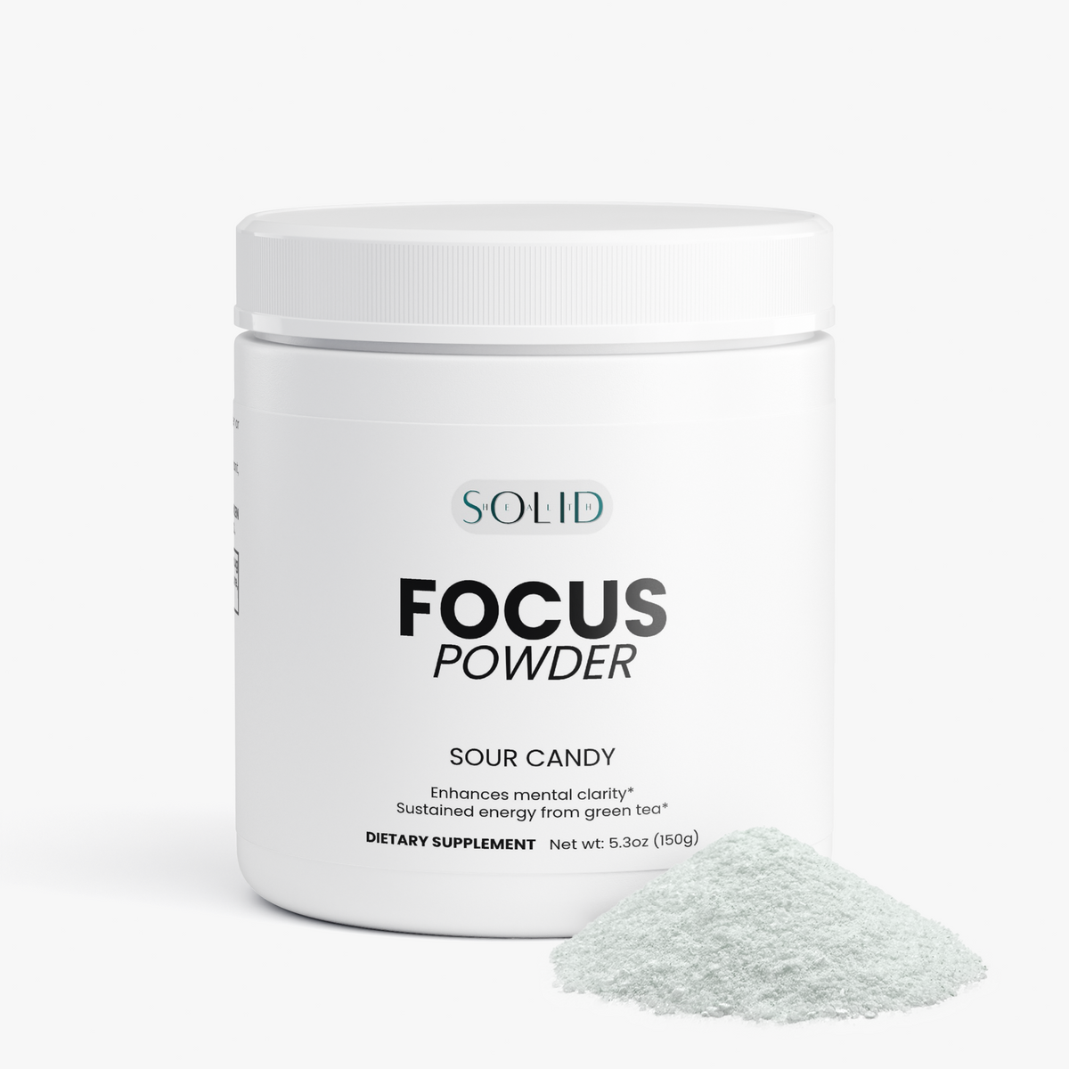 Focus Powder (Sour Candy) by Solid Health