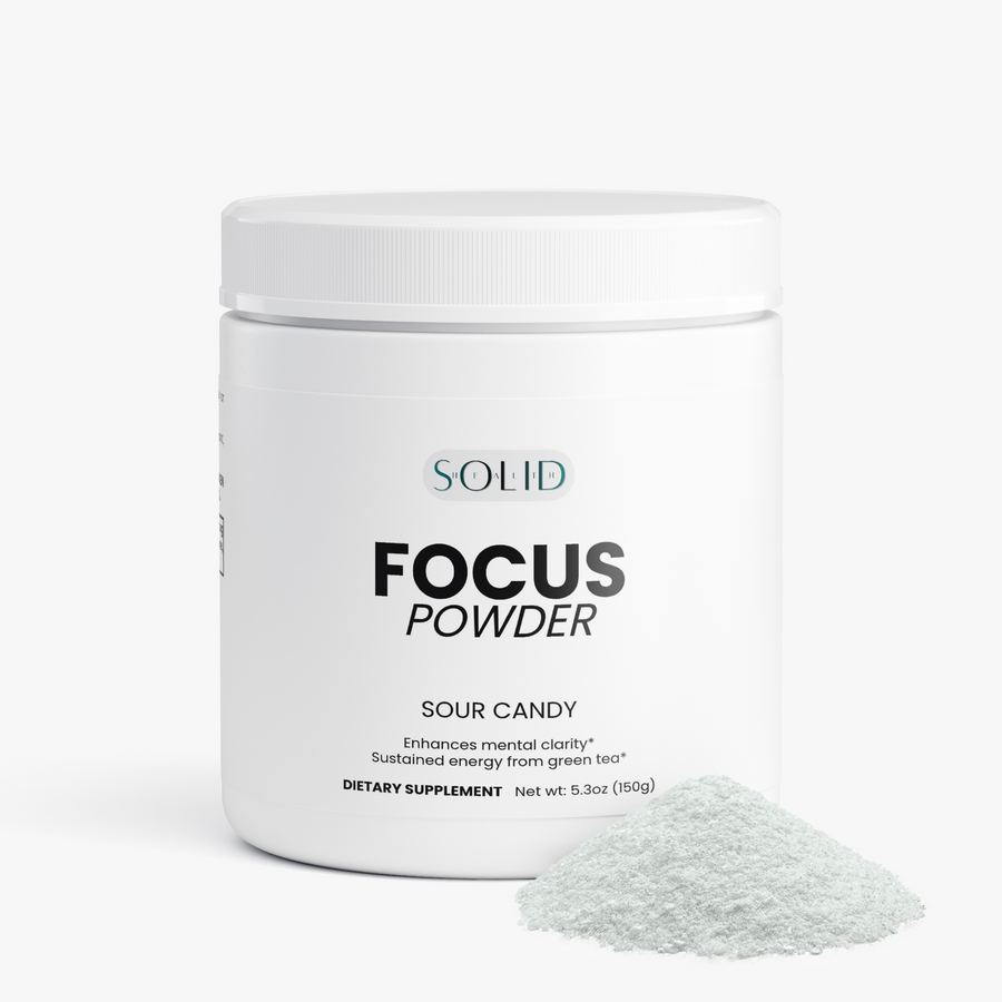 Focus Powder (Sour Candy) by Solid Health
