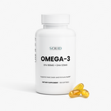 Omega-3 Fish Oil EPA 180mg + DHA 120mg softgels by Solid Health - image 1