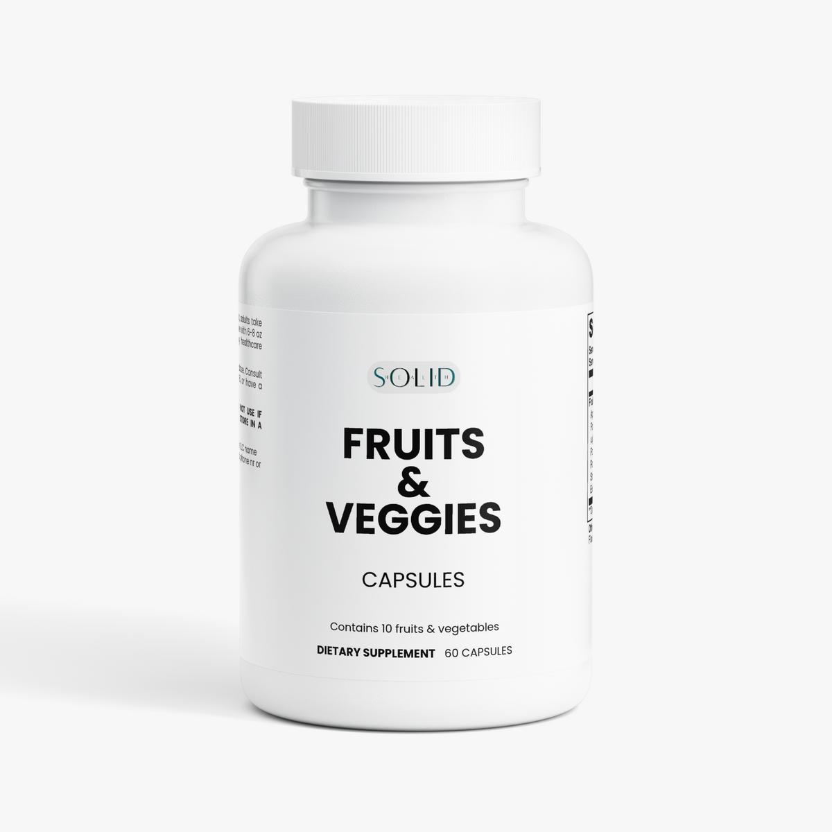 Fruits and Veggies capsules by Solid Health, image 2