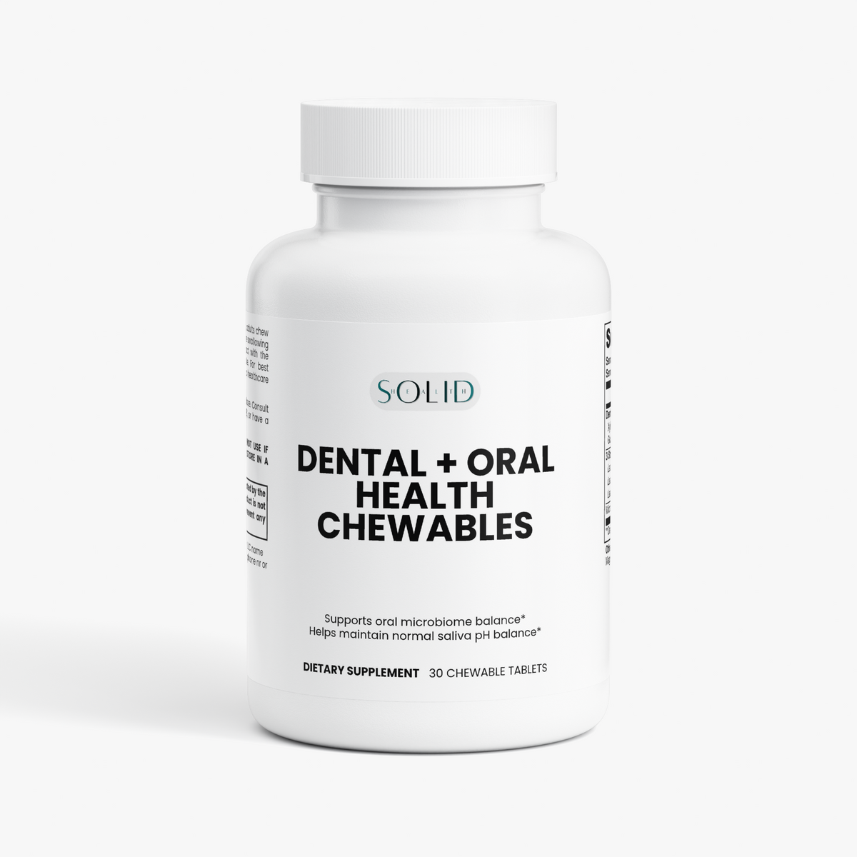 Dental + Oral Health Chewables chewable tablets by Solid Health, image 2