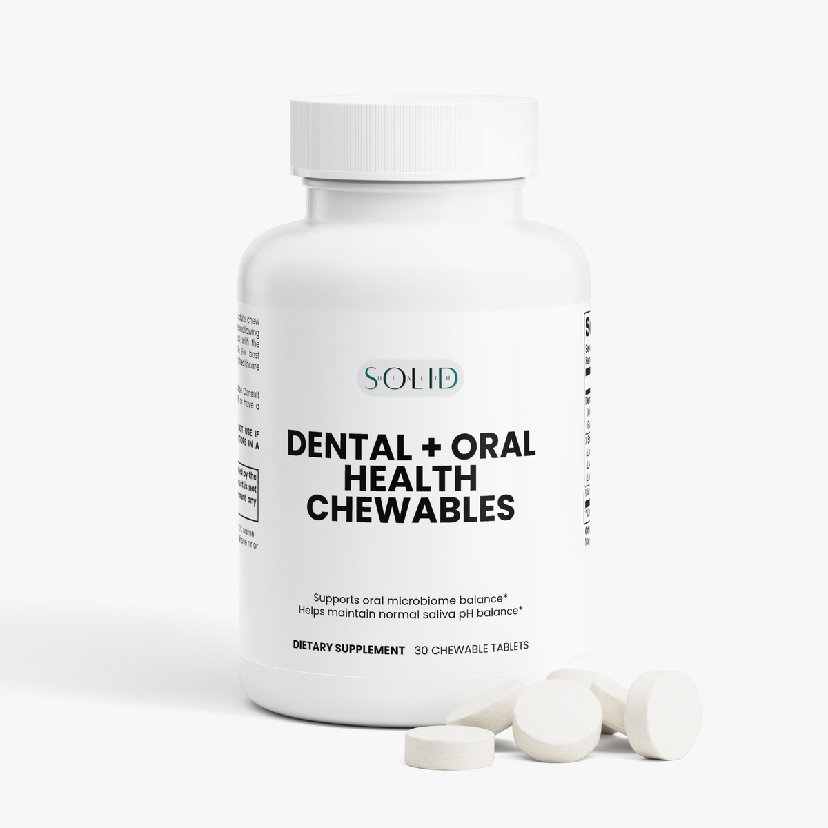 Dental + Oral Health Chewables chewable tablets by Solid Health