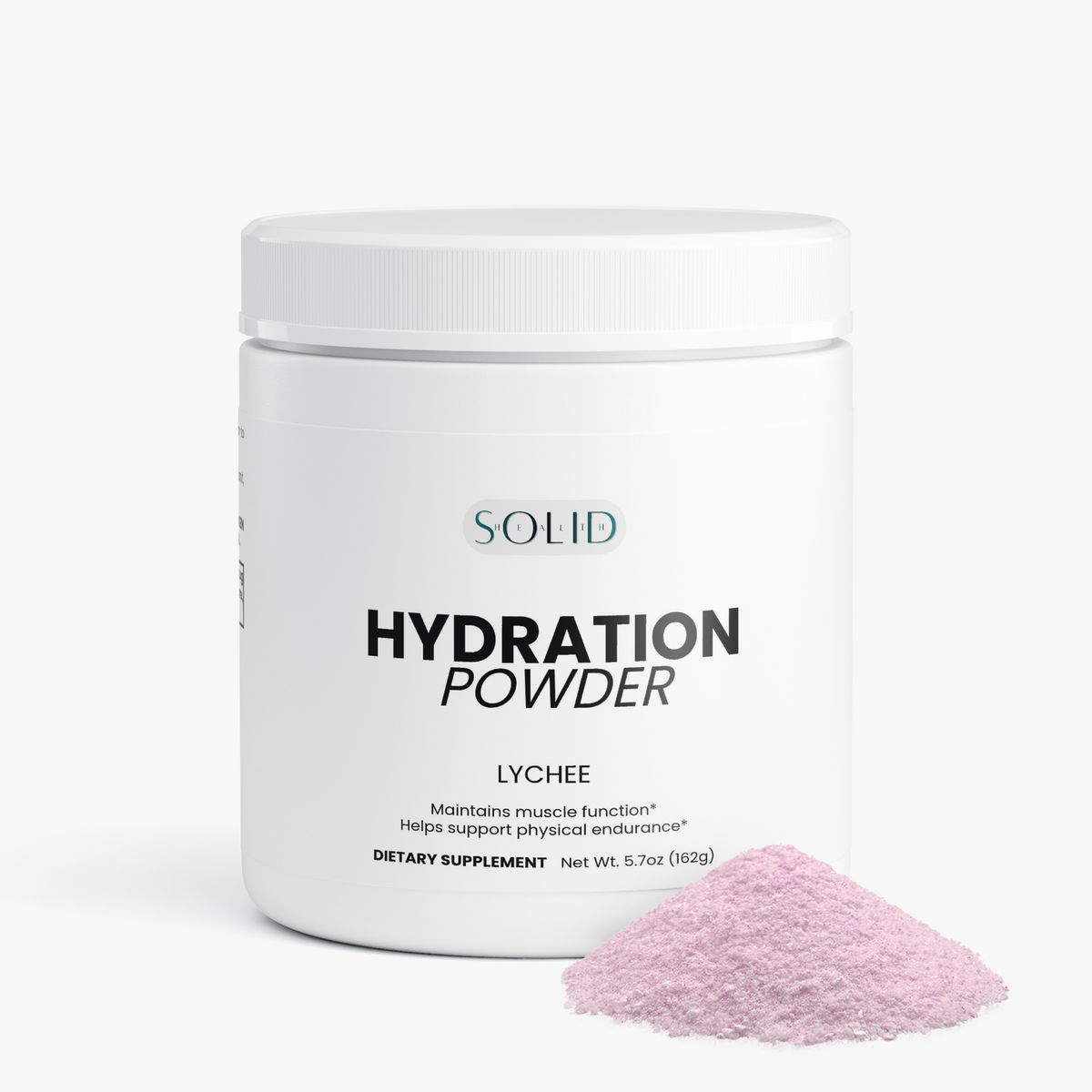 Hydration Powder (Lychee) by Solid Health