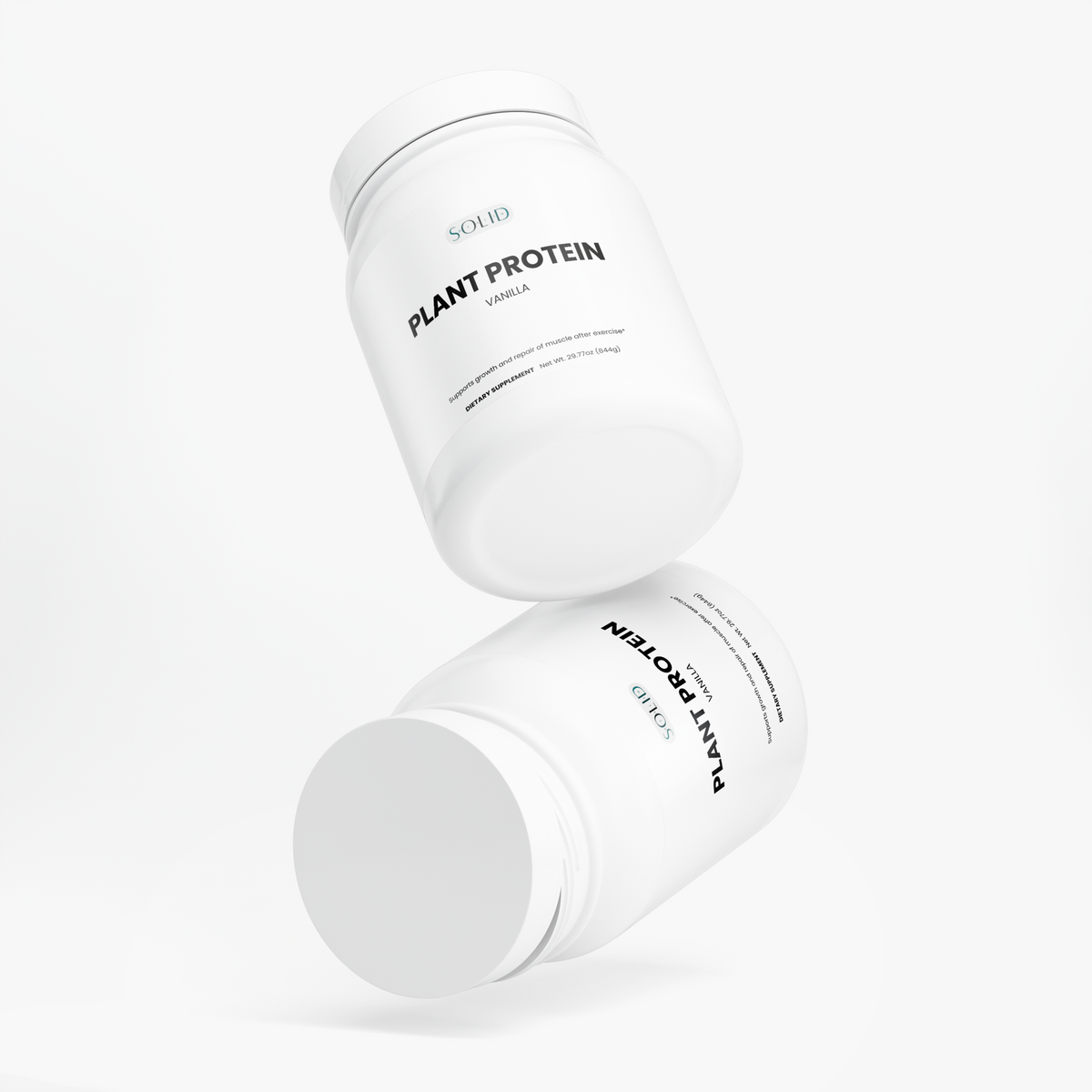 Plant Protein (Vanilla) protein powder by Solid Health, image 4