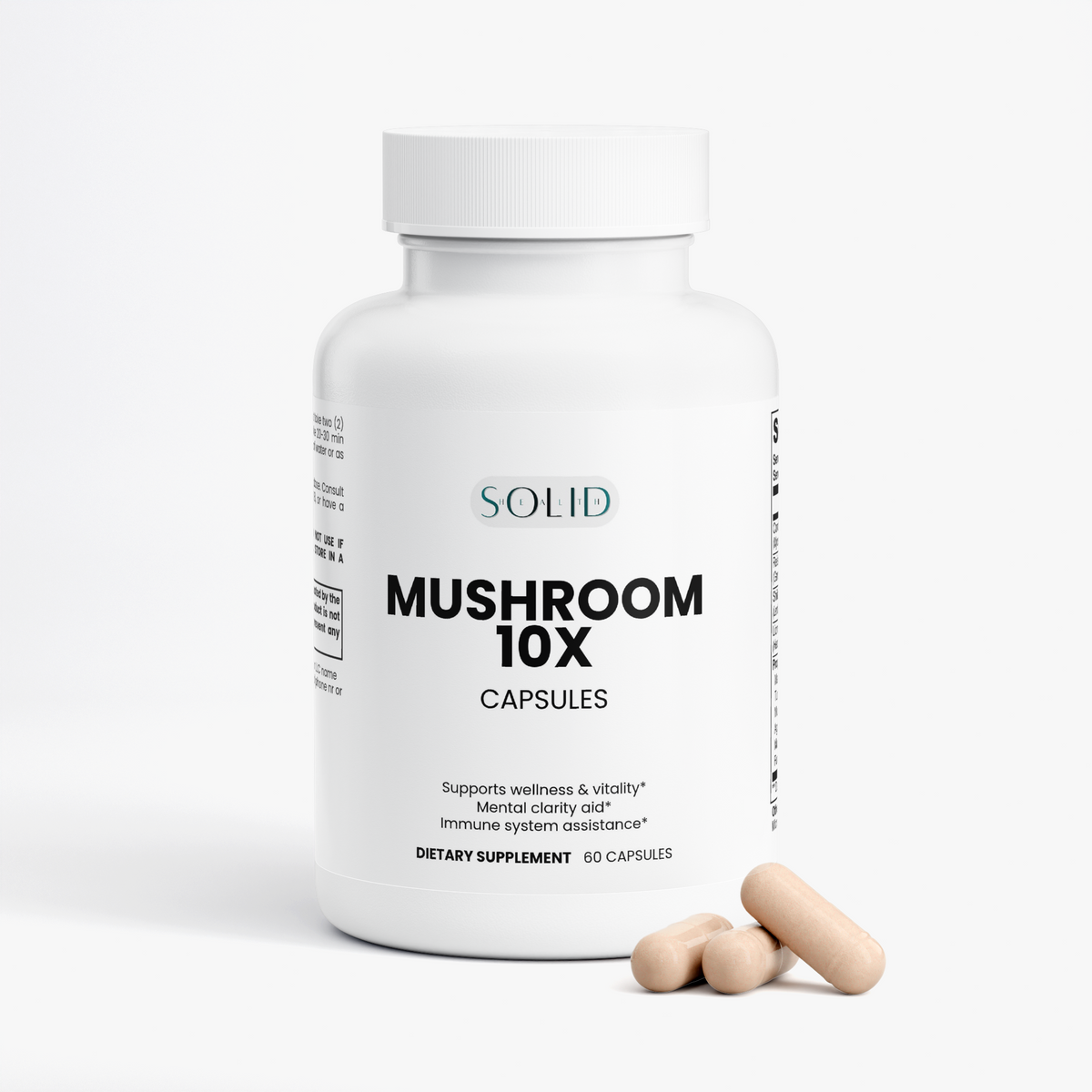 Mushroom Complex 10 X capsules by Solid Health