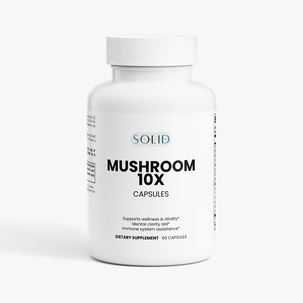 Mushroom Complex 10 X capsules by Solid Health, image 2