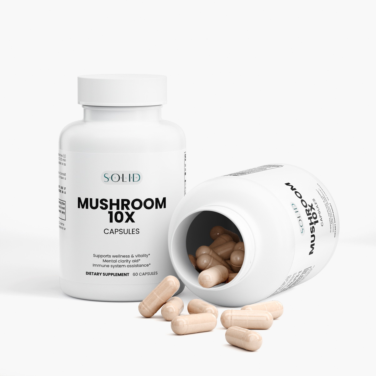 Mushroom Complex 10 X capsules by Solid Health, image 3