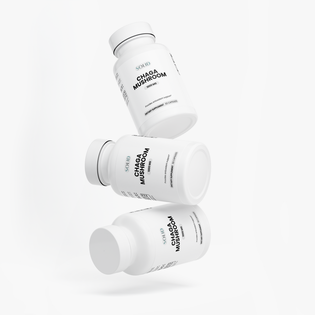 Chaga Mushroom capsules by Solid Health, image 4
