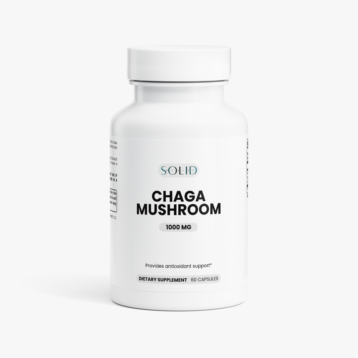 Chaga Mushroom capsules by Solid Health, image 2