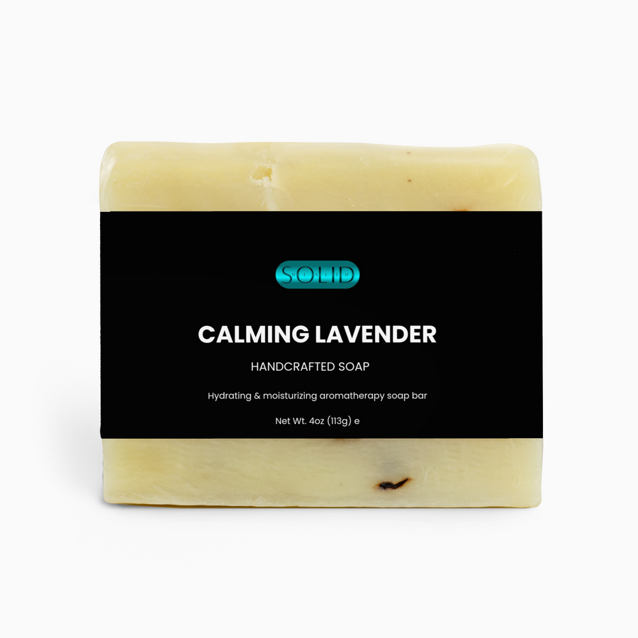 Calming Lavender Soap bar soap by Solid Health