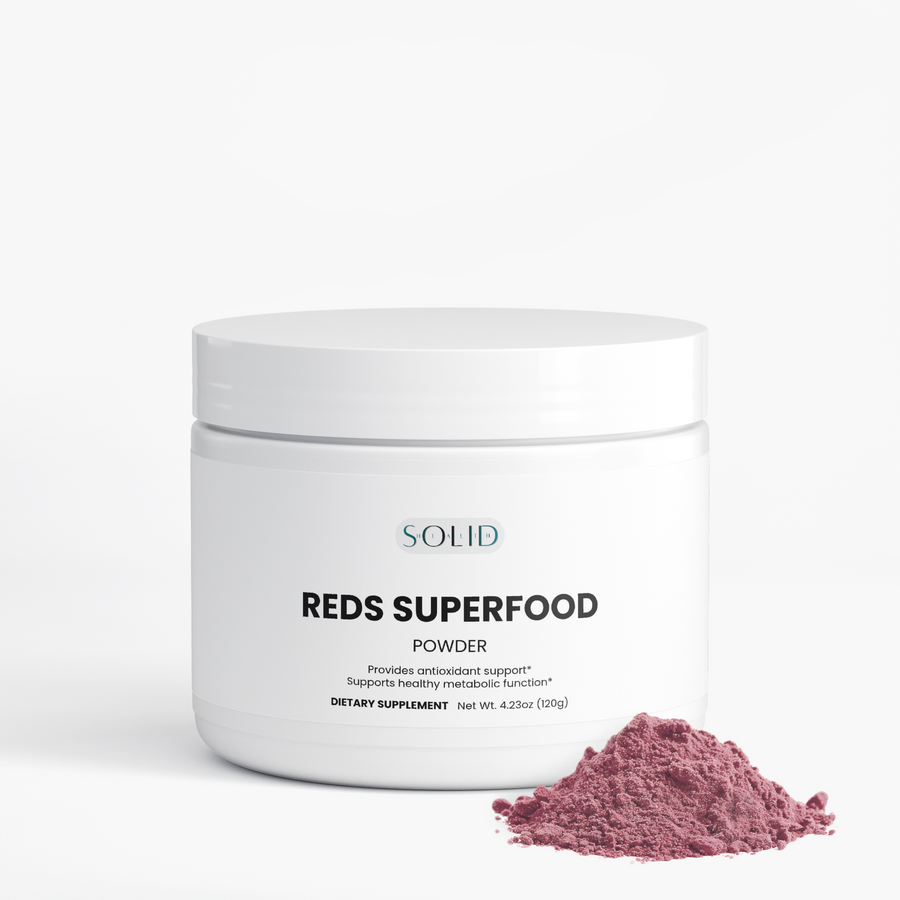 Reds Superfood powder by Solid Health