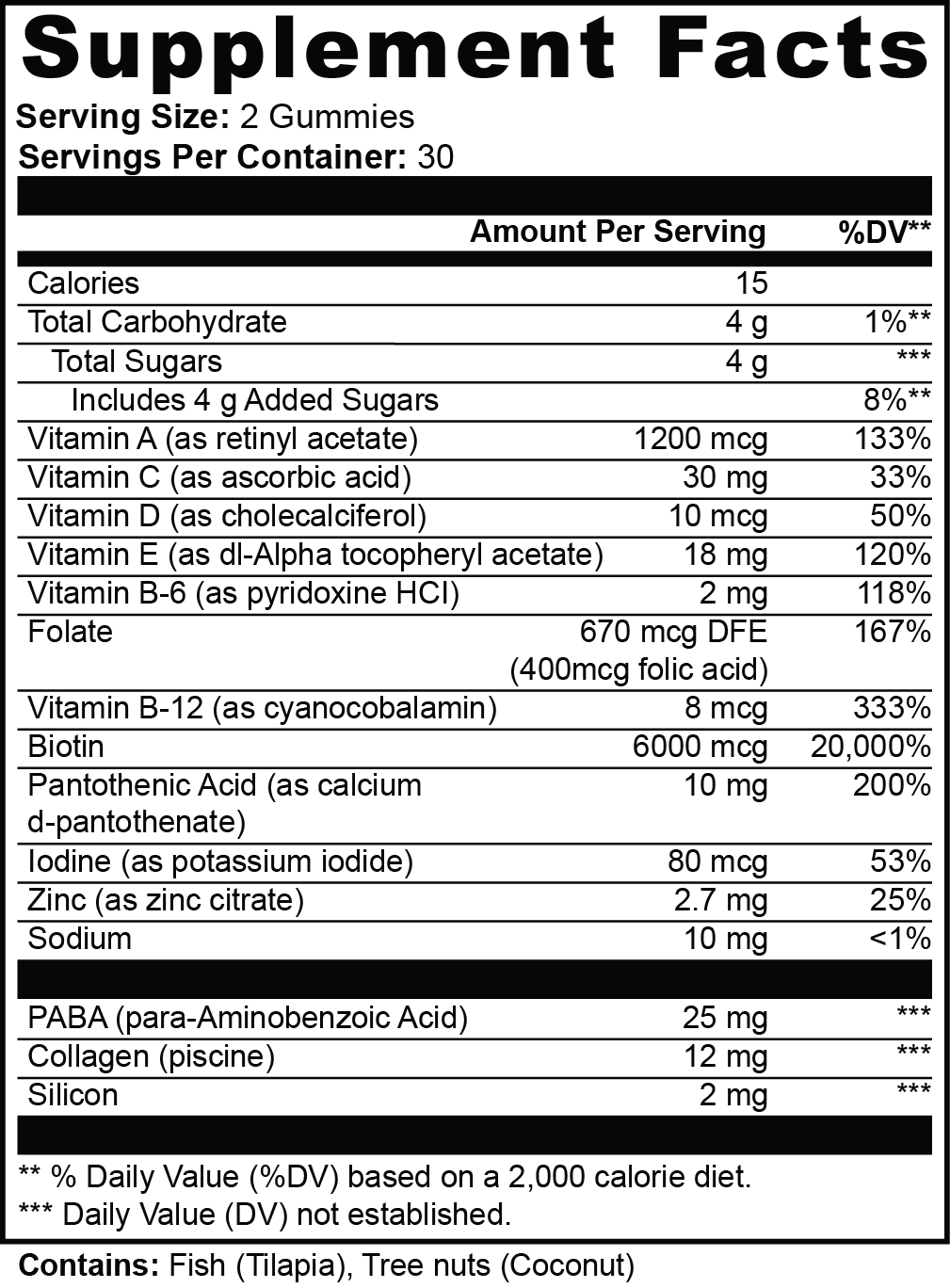 Hair, Skin & Nails Gummies by Solid Health, image 6
