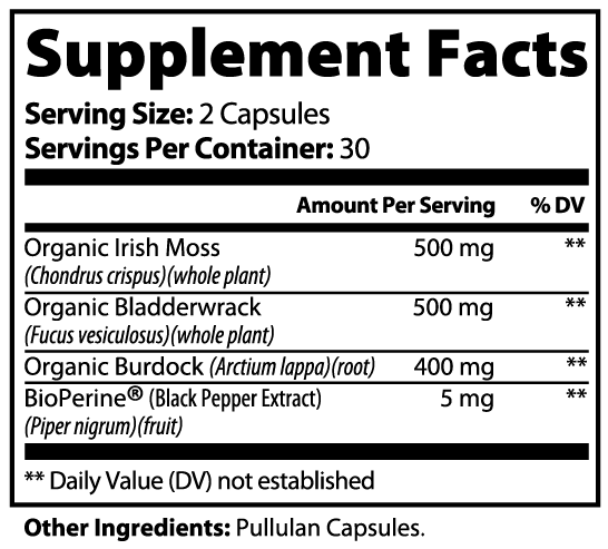 Sea Moss capsules by Solid Health, image 6