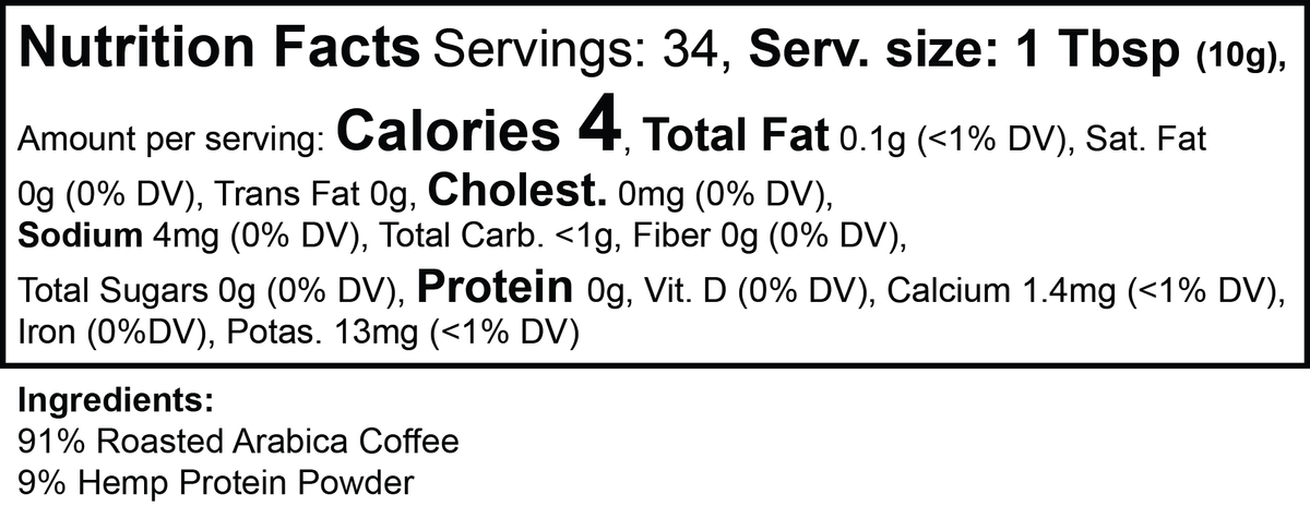 Hemp Harvest Coffee (Medium Roast) by Solid Health, image 6
