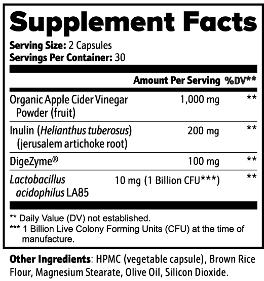 Apple Cider Vinegar Capsules by Solid Health, image 6