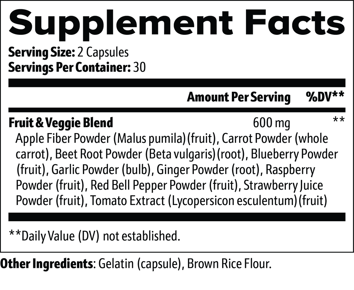 Fruits and Veggies capsules by Solid Health, image 6