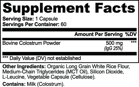 Colostrum Capsules by Solid Health, image 6