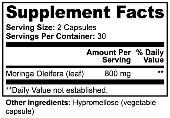 Moringa Pure capsules by Solid Health, image 6
