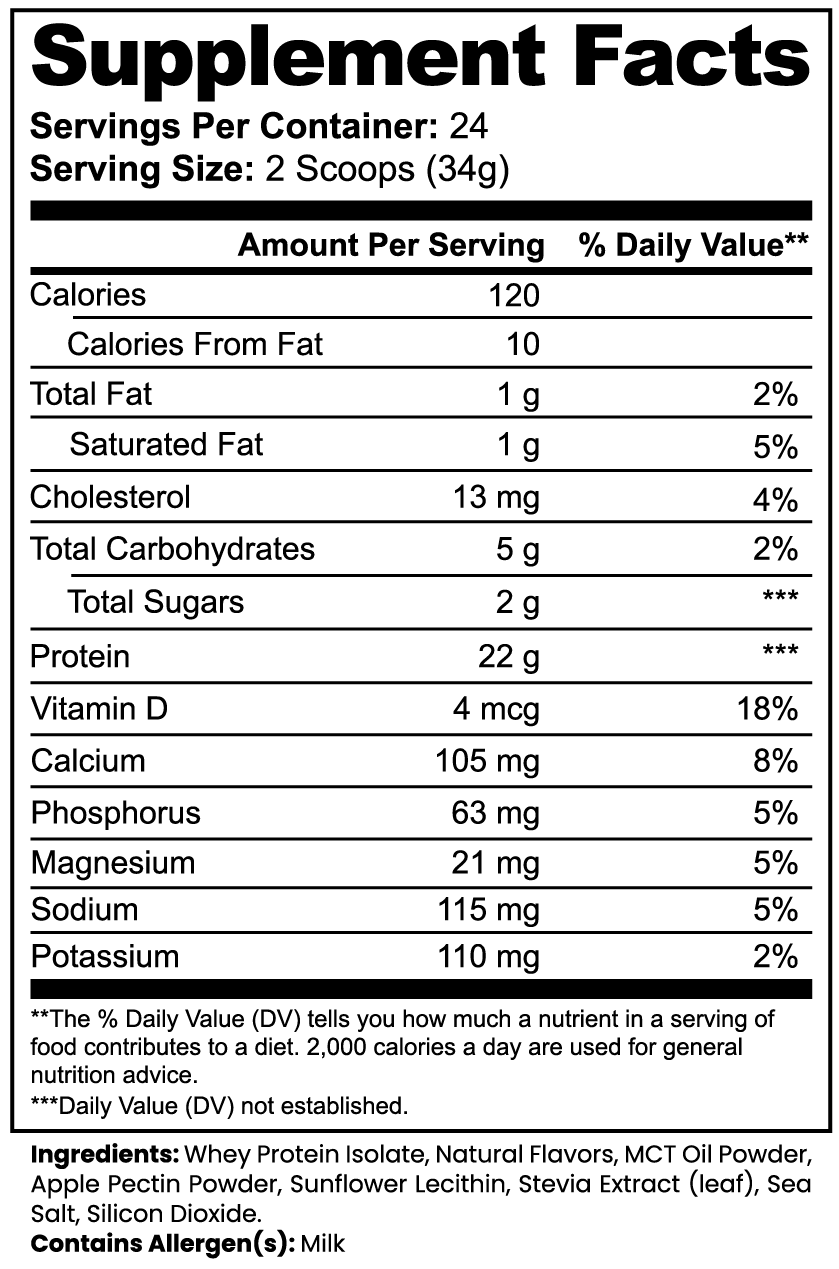Advanced 100% Whey Protein Isolate (Vanilla) protein powder by Solid Health, image 6