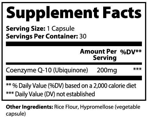 CoQ10 Ubiquinone capsules by Solid Health, image 6