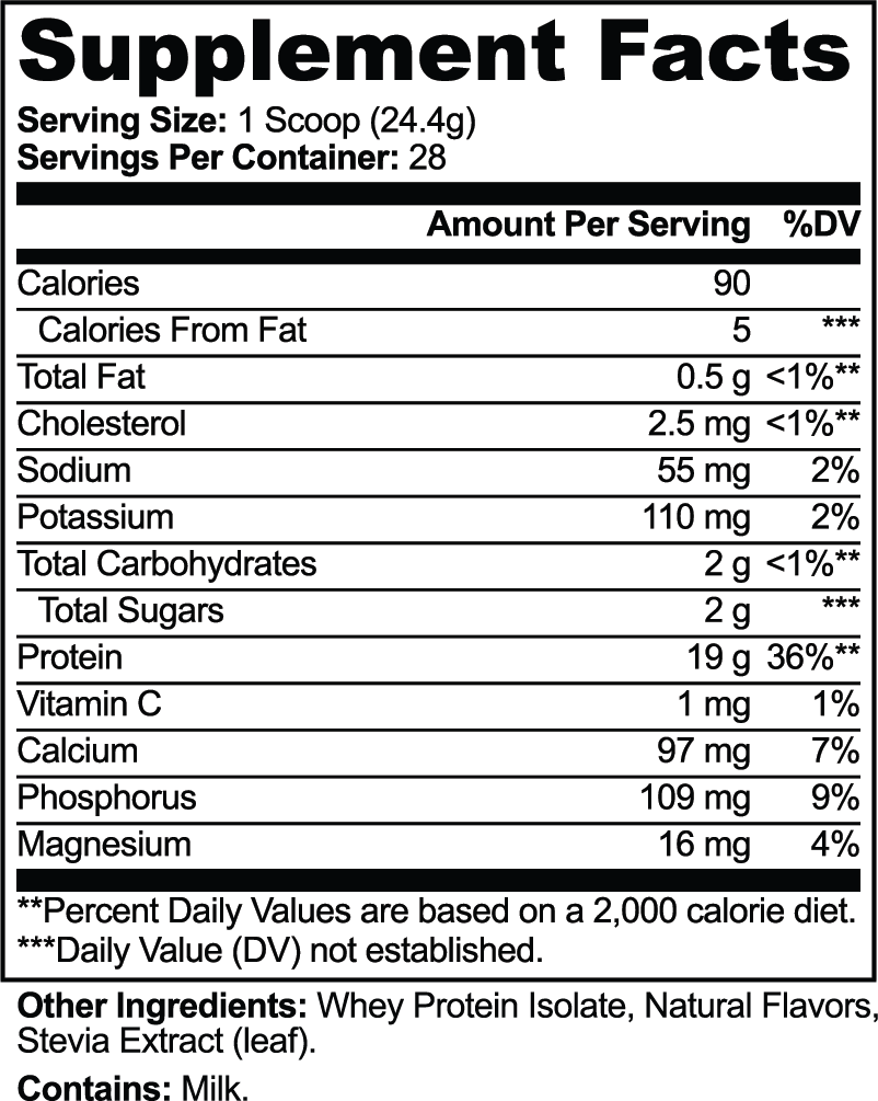 Pure3 100% Whey Protein Isolate (Vanilla) protein powder by Solid Health, image 6