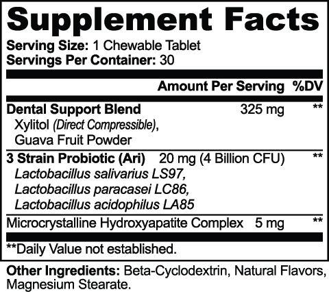 Dental + Oral Health Chewables chewable tablets by Solid Health, image 6
